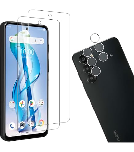 Amazon | 【2枚セット】対応 nubia S 5G A403ZT 用のガラスフィルム